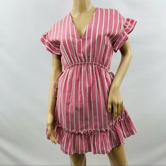The Fifth Label Kite Striped Cap Sleeve Mini Dress - Picture 3 of 11